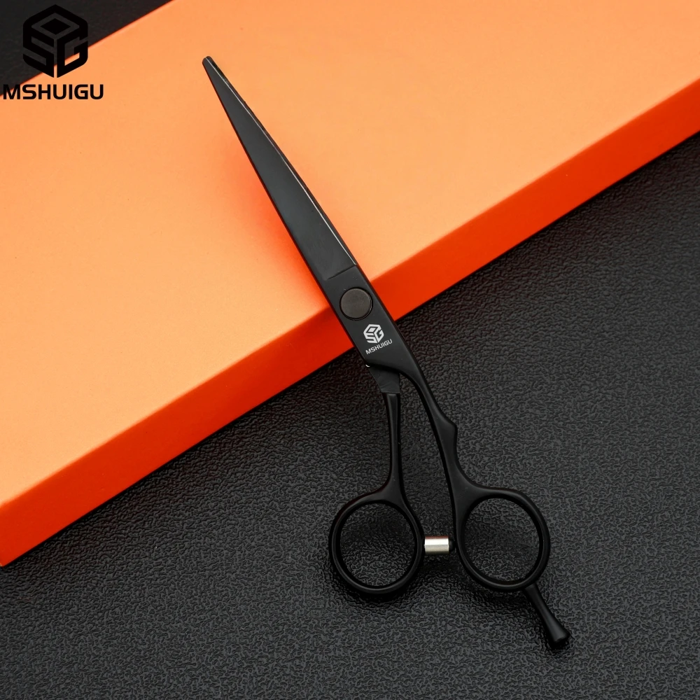 MSHUIGU Professionelle Friseurschere, 15,2 cm, multifunktionale Haarausdünnungsschere, japanischer VG10-Stahl, Salon-Haarwerkzeuge – Detail 2