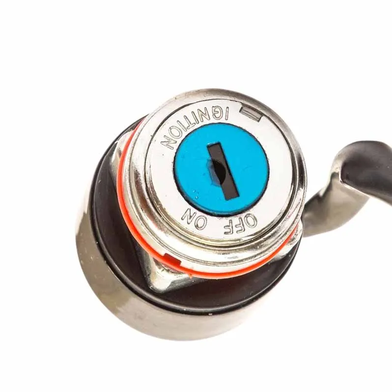 

12v 2 Stage Ignition Key Switch Barrel On Off 2 Wire 2 Keys Motorcycle Ignition Key Switch Lock Electric Start Motor Replacement