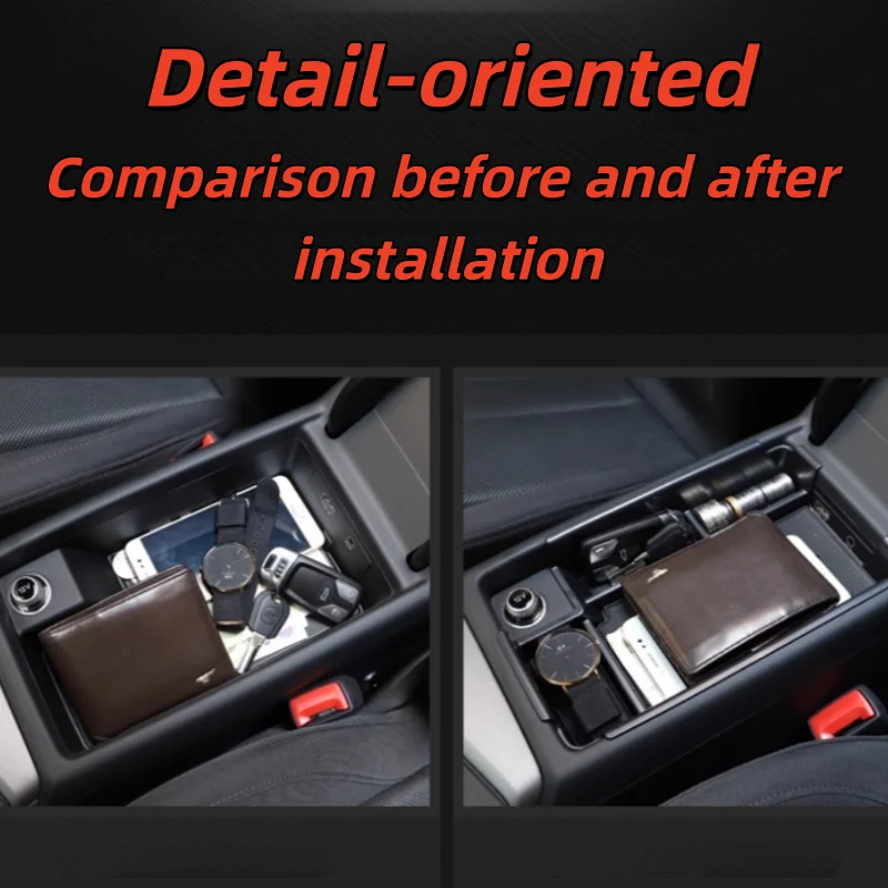 Car Central Control Armrest Box Storage Box For Land Rover Defender 2020-2024 Car Storage Organizing Accessories