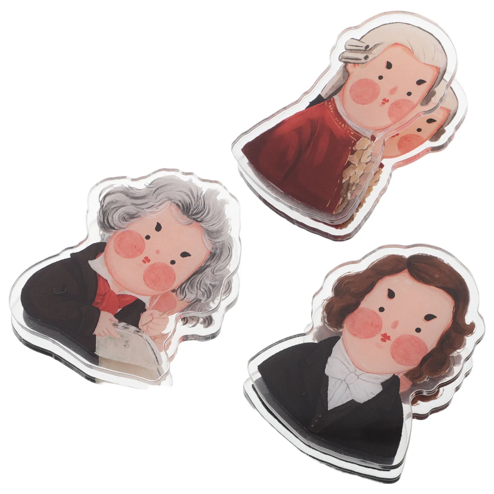 

3Pcs Music Book Clips Adorable Cartoon Design Sheet Music Holder for Piano Violin Practice Book Clip Piano Holder