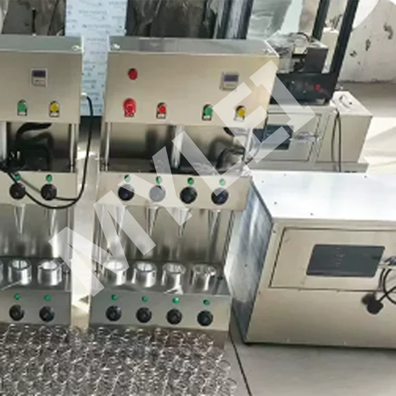 4 Heads Full Automatic High Efficiency Good Price Commercial Pizza Cone Maker Machine With Rotary Oven for Pizza Shop