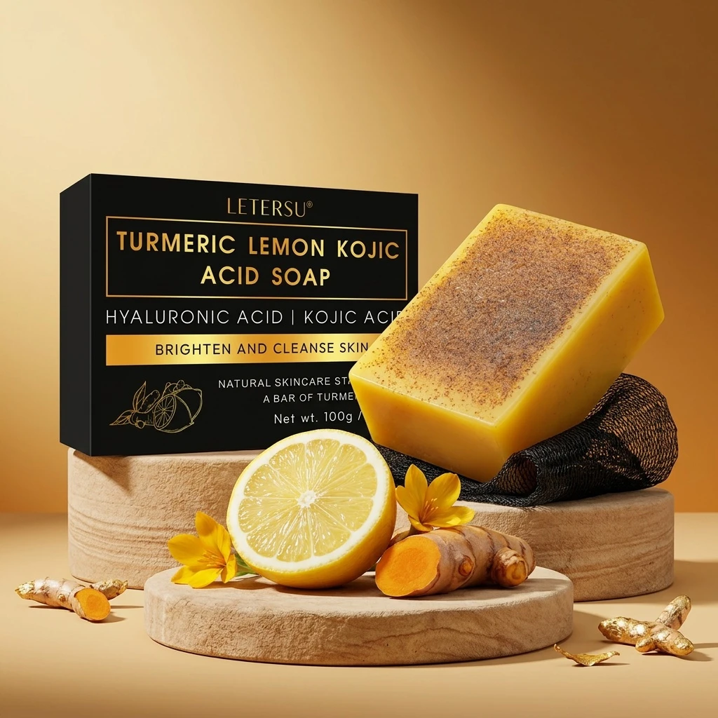 100g Turmeric Hand Made Soap, - Kojic Acid Soap review and price