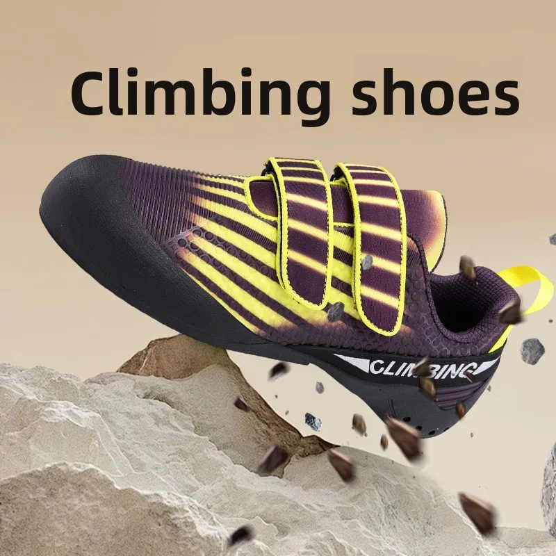 Entry-level Rock Climbing Shoes Indoor Outdoor Climbing Shoes Men's Women's Professional Rock-Climbing Bouldering Training Shoes