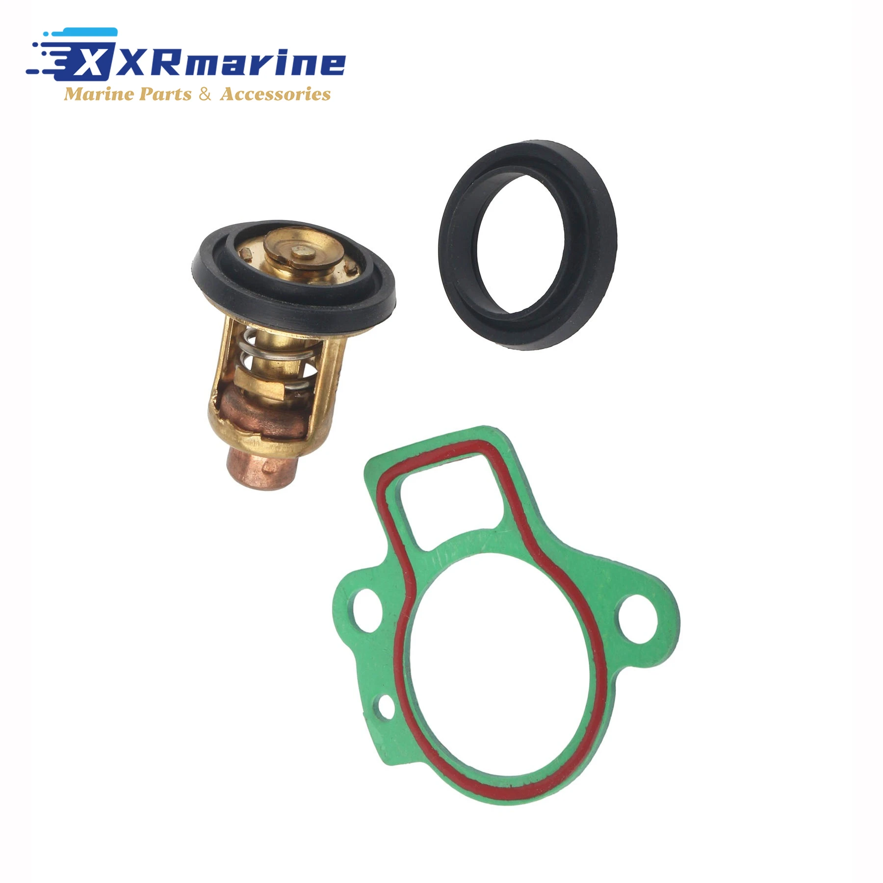

60℃/140℉ Thermostat Service Kit Fits for Mercury Marine 8 9.9 15 25 30 40 45 50 75 90 HP EFI Outboard Engines 825212