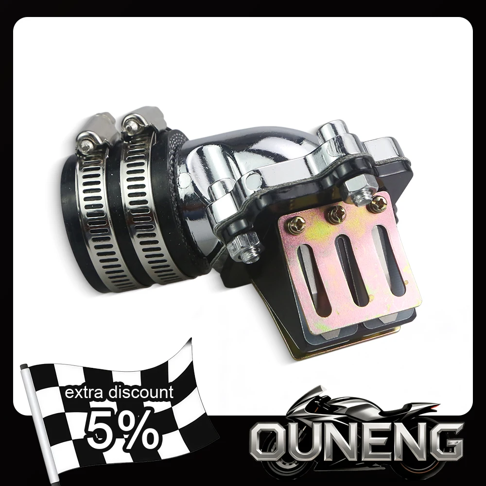 Coletor de Admissão de Carburador para Motocicleta Minarelli Horizontal Compatível com Yamaha JOG 3KJ Aerox 50 1E40QMB 4DM para Carburador PZ28