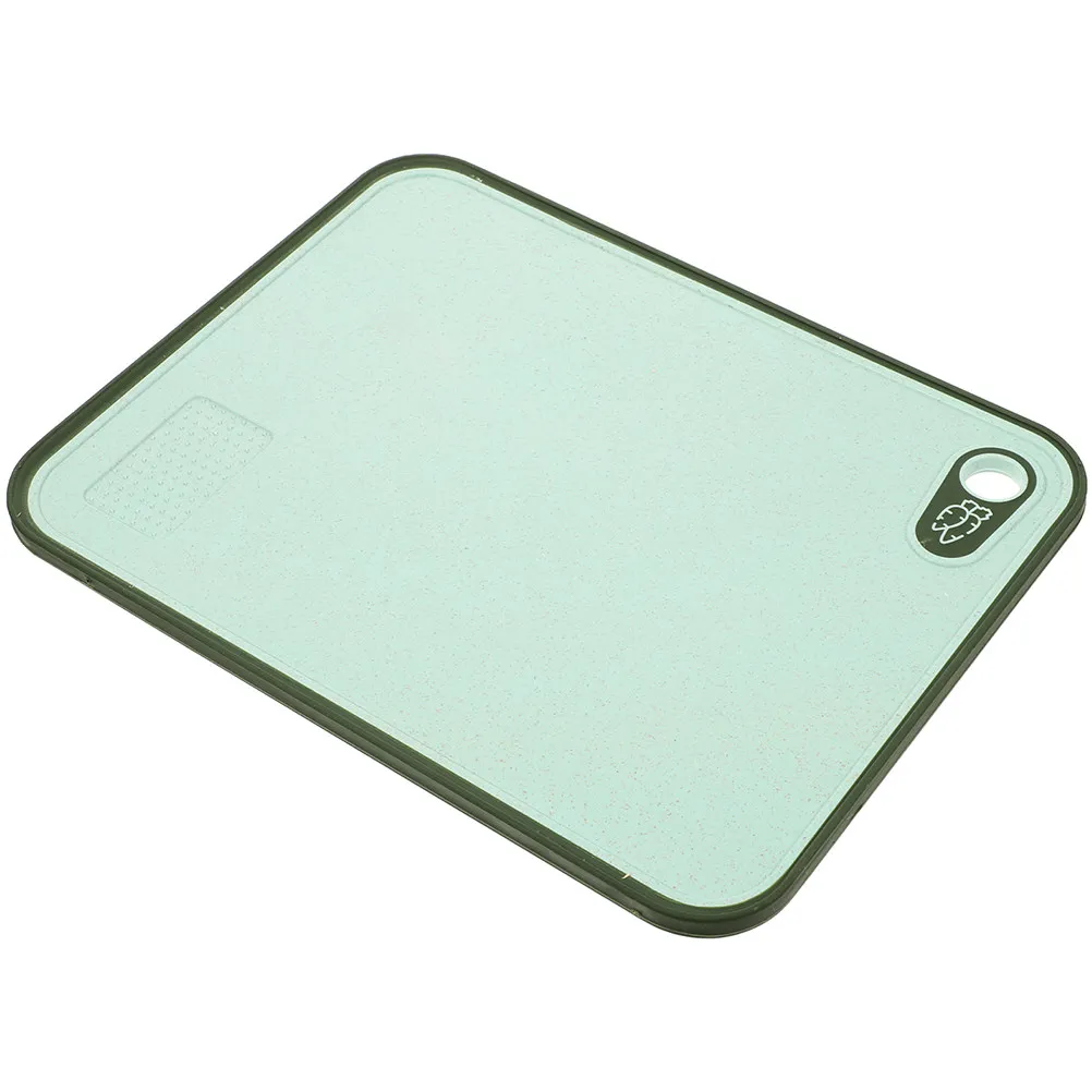 

Wheat Straw Cutting Board Double Sided Anti Slip Large Reusable Chopping Board for Kitchen Fruit Vegetable Meat with Juice