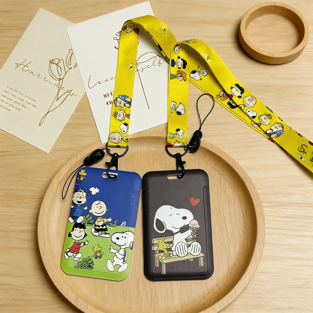 

Anime Characters Card Holder Lanyards Keys Neck Strap Card Badge Keychain ID Credit Bus Card Cover Hang Rope Lariat Lanyard