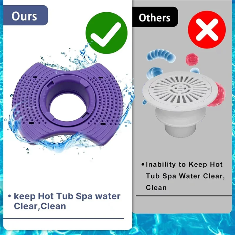 AB66-4Pcs Dimension One Spa Filter، بديل لـ Vision Dimension One Spa، 01512-261 لمرشح حوض الاستحمام الساخن Vision