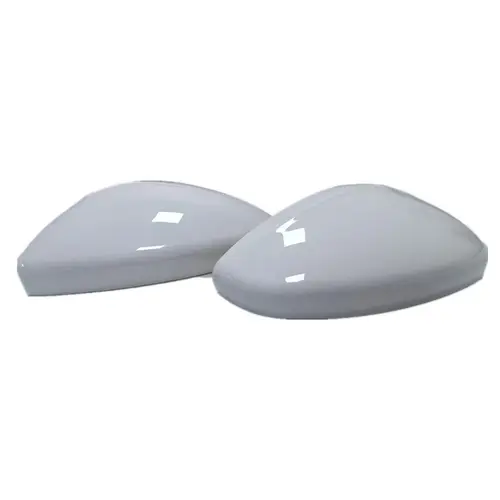 Imagen 2 del producto Para Peugeot 308 2014-2022 reemplazo de coche cubierta de espejo retrovisor lateral tapa de ala puerta Exterior funda de vista trasera embellecedor blanco negro ABS