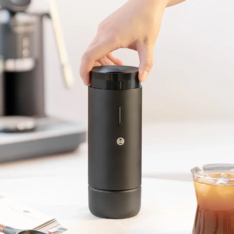 TIMEMORE WHIRLY01S Portable Electric Coffee Grinder, 30-Steps Adjustable, USB-C Rechargeable for Espresso & Pour-Over