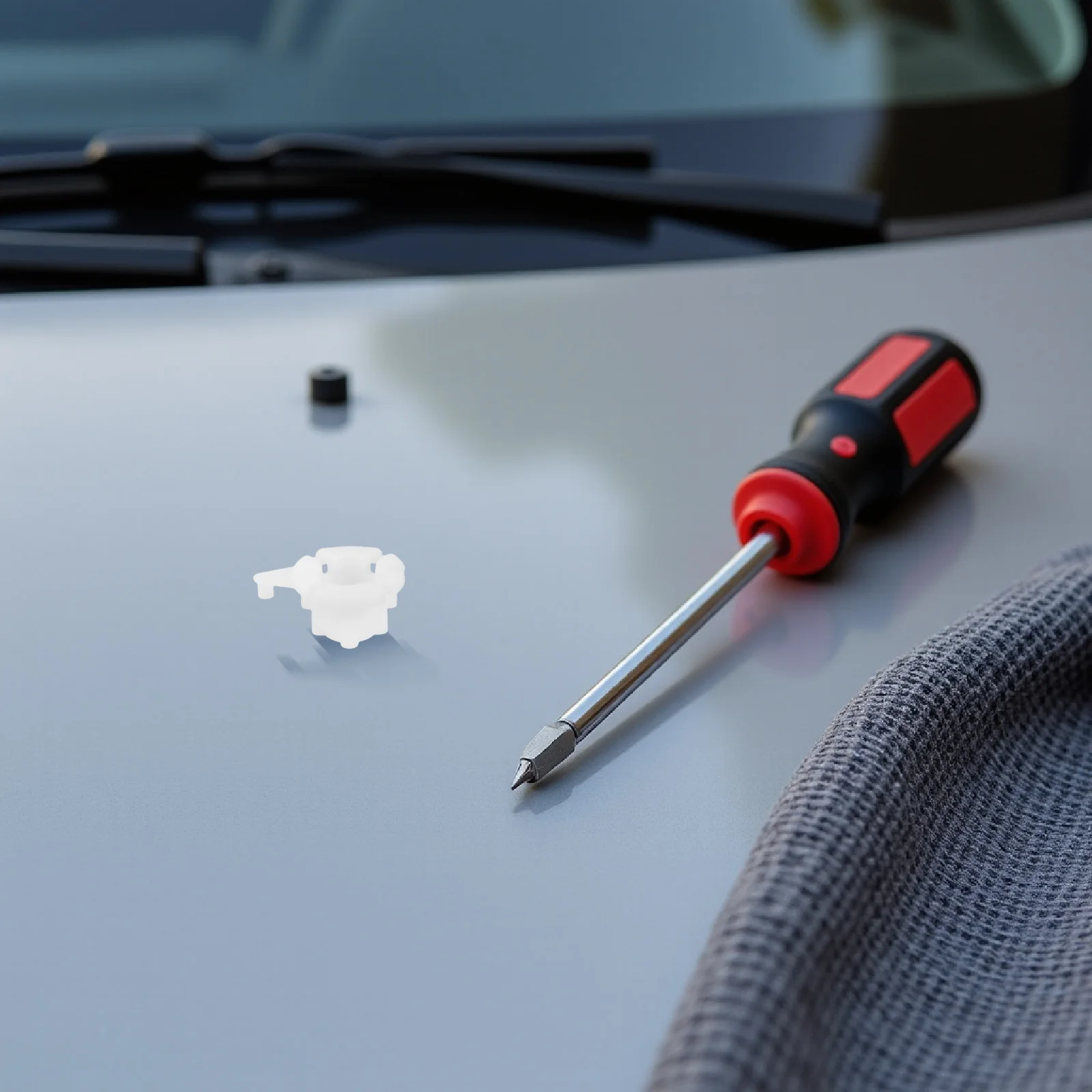 

50Pcs Windshield Wiper Clips Replacement Heavy Duty Plastic Wiper Link Bush for Sedan Bus Agricultural Vehicle Secure Fit All