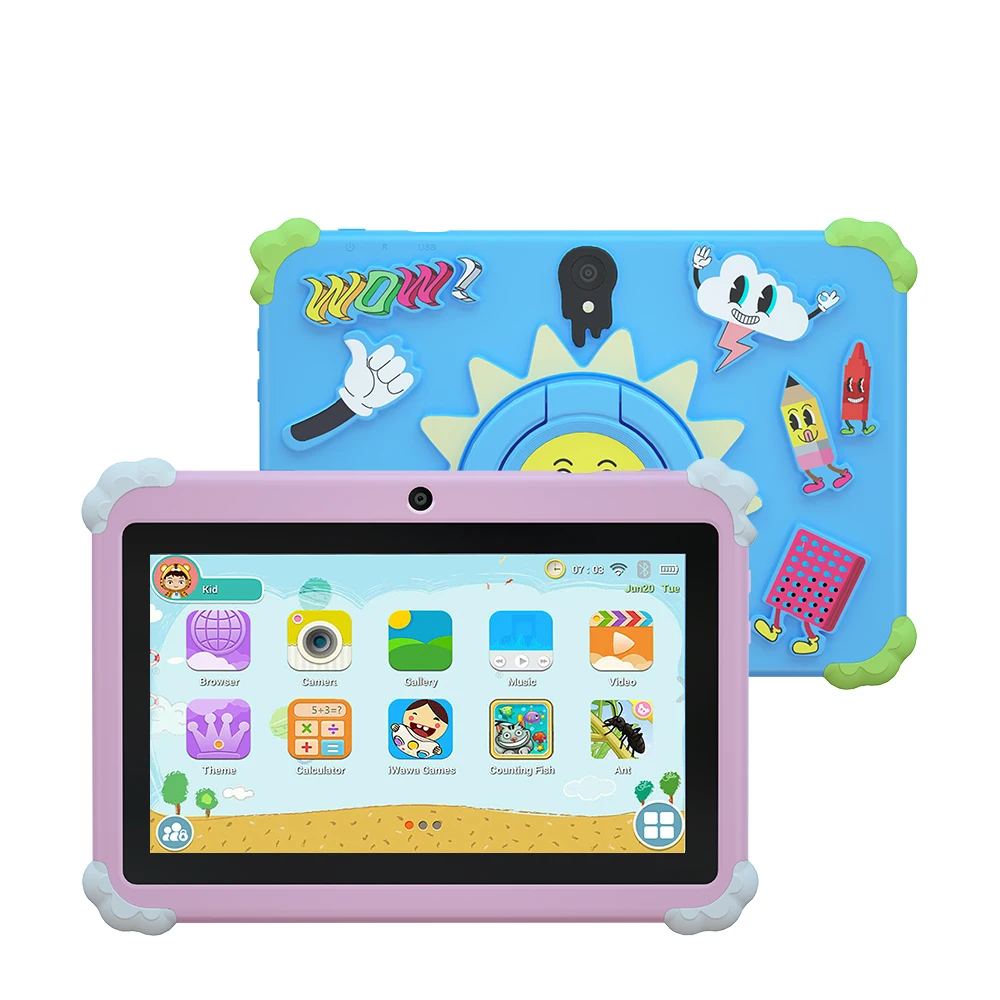 NUEVA tableta PC para niños de 7,0 pulgadas Octa Core Tablet Wi-Fi Bluetooth 4GB + 64GB Dual SIM Android 13 tabletas