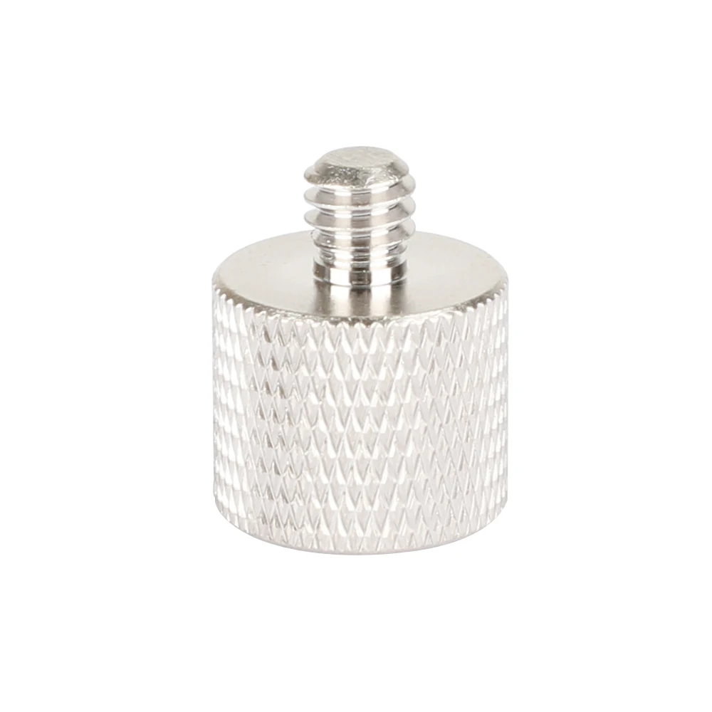 Connettore adattatore a vite Standard CAMVATE con 1/4 "maschio a 3/8" femmina per piastra a sgancio rapido (QR) e treppiede e monopiede per fotocamera