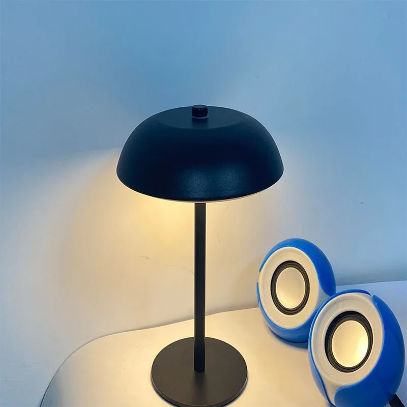 الفطر اللمس شحن الإبداعية مصباح مكتبي صغير غرفة نوم أباجورة مطعم بار جو مصباح ديكور #2