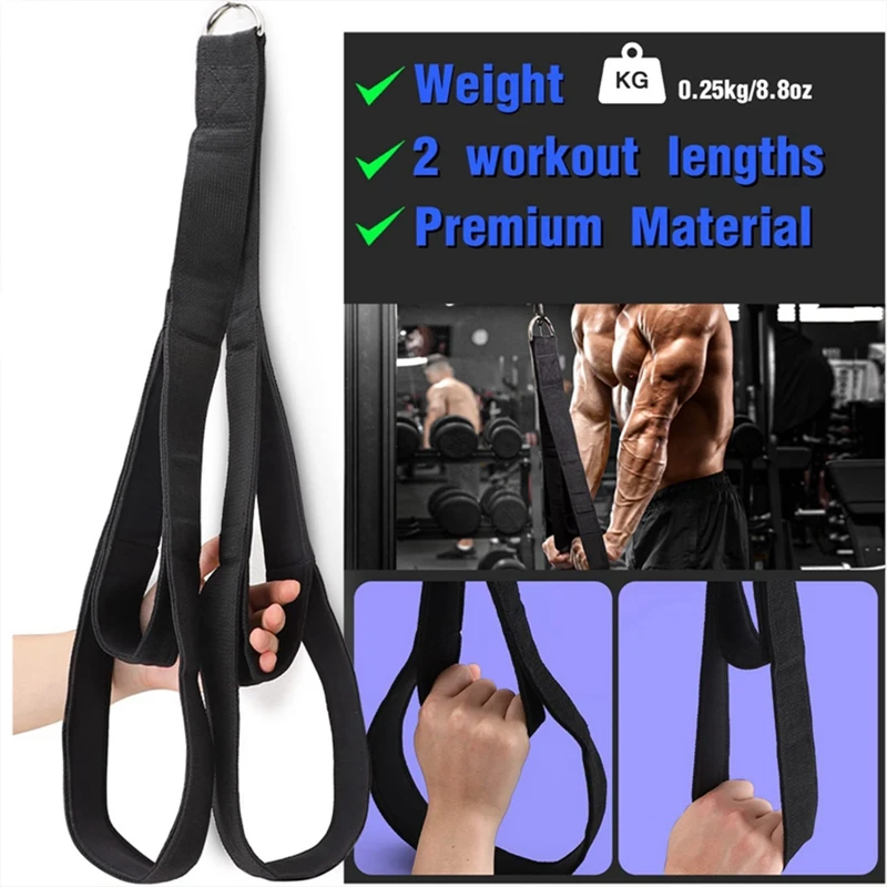 Pull Down Extension Strap Gymnastics Workout Rope Fitness Yoga Gym Pull Bands Muscle Arm Exercise Home Training Hanging Bands