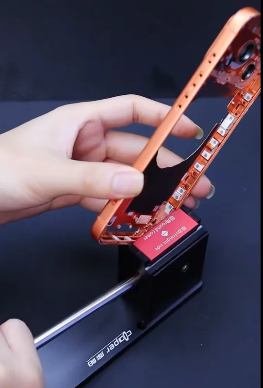 COOPER JZ-C Phone Straight/Rounded Edge Corrective Repair Tool for Mobile Phone Middle Bezel Straightening Corrector Fixture
