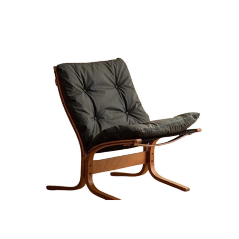 Wooden Black Living Room Chairs Vintage Desinger Lounge Modern Living Room Chairs Single Sturdy Mecedora Adullto Furniture Home