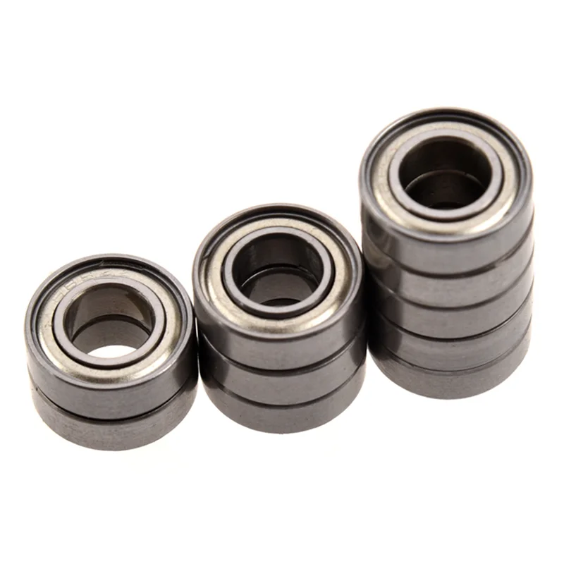 

ABRU-100 Pcs 698Z 8 X 19 X6mm Single Row Sealed Deep Groove Ball Bearings