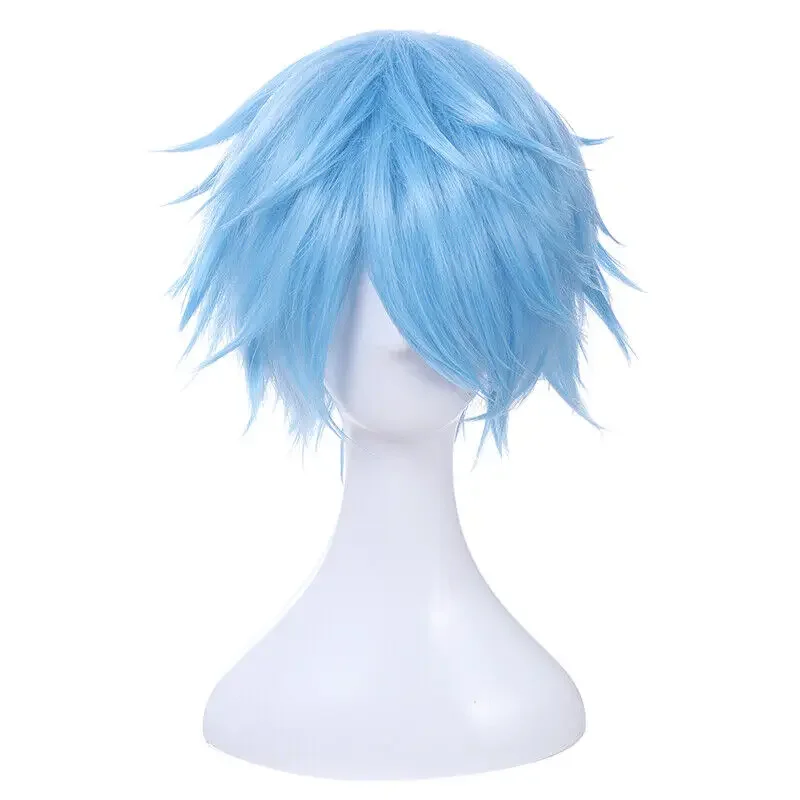 

Kuroko no Basket Tetsuya Kuroko Cosplay Wig 30cm Short Light Blue Synthetic Wig