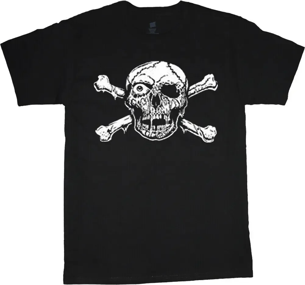 Mens  Shirt Skull Crossbones Mens Graph Tee Clothing Apparel