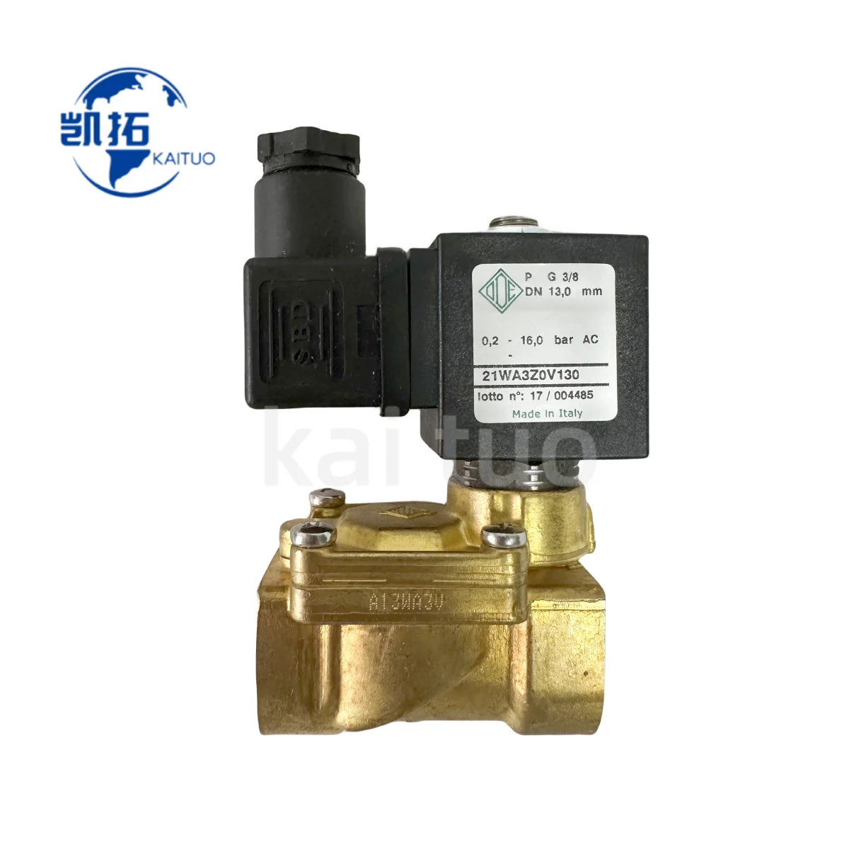 ODE Normally opened solenoid valve 21WA3Z0V130 Pilot operated 24V AC220V internal thread G3/8