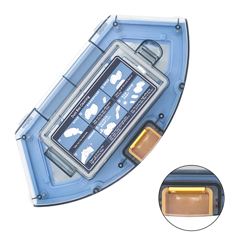 Dust Container Tank for Mamibot Exvac660 EXVAC680S 880 for Tesvor X500 Pro Vacuum Cleaner Dust Box ,Small Suction Port