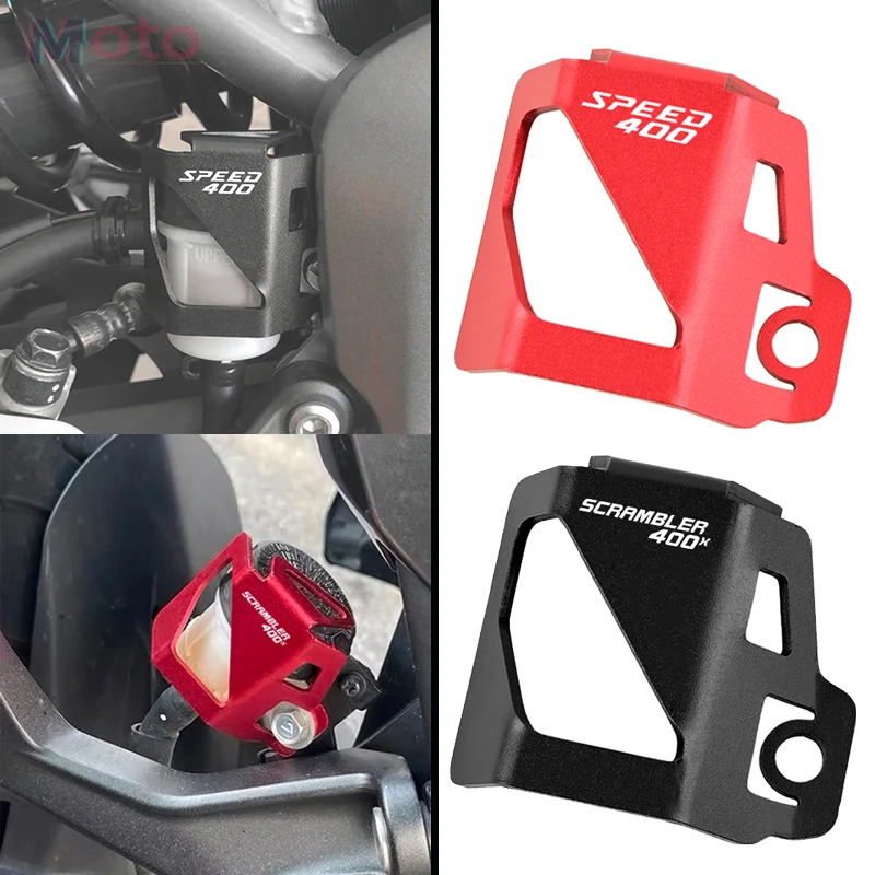 

Для Triumph Scrambler 400X400 X Speed 400 2023-2025 аксессуары для мотоциклов задний резервуар тормозной жидкости защитная крышка рукав