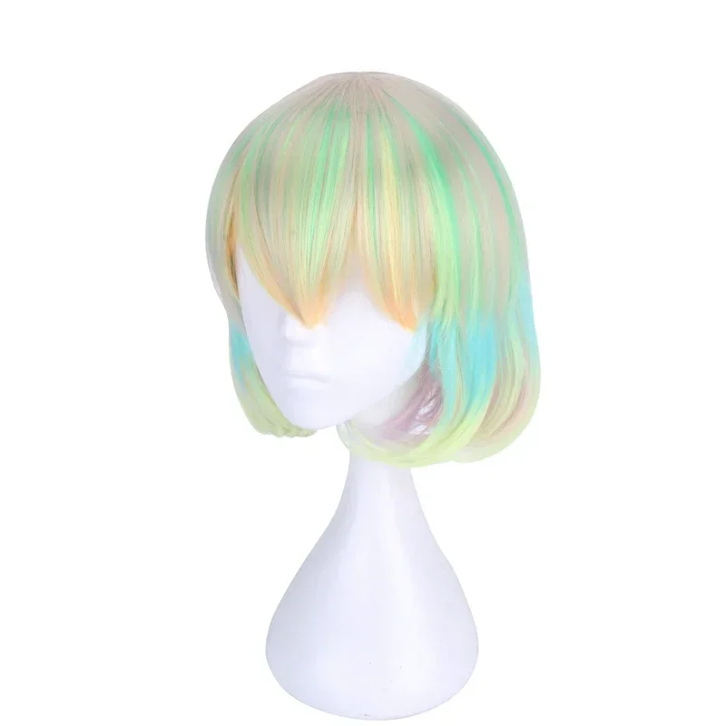 Anime Land of the Lustrous Diamond Wig Cosplay Costume Houseki no Kuni Women Short Synthetic Hair Halloween Party Wigs