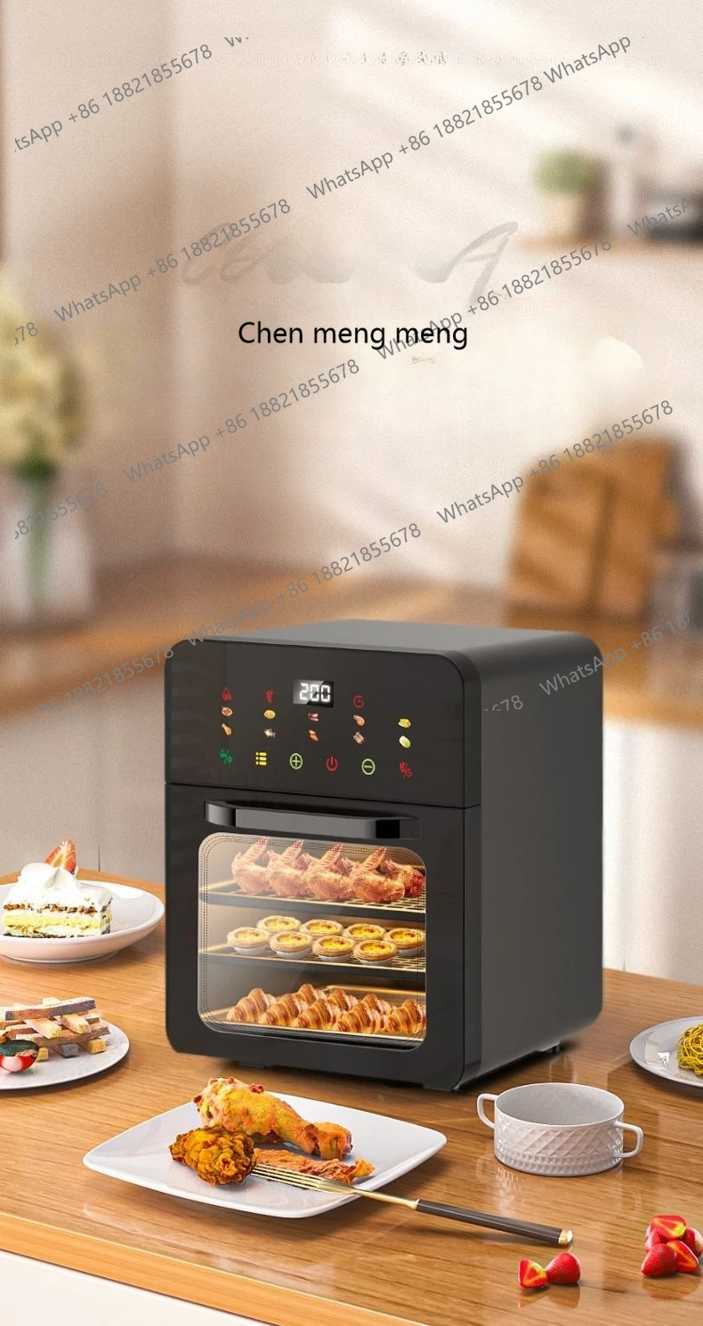 

Air Fryer Household New Oil-Free Intelligent Visual Multi-Function Large Capacity Electric Oven All-in-One Oven