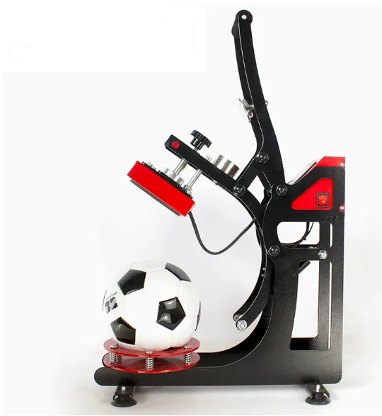 Custom Logo Ball Heat Press Machine Sublimation Printing on Football Basketball Volleyball Heat Transfer