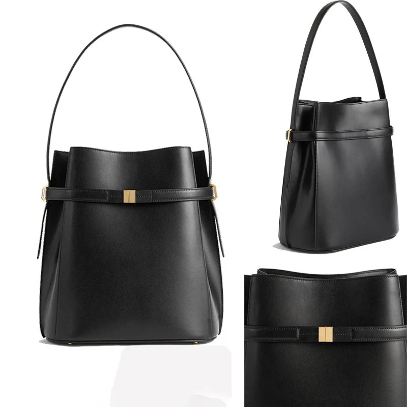 New tote bags for casual commuting, large-capacity bucket bags, and niche single-shoulder underarm bags