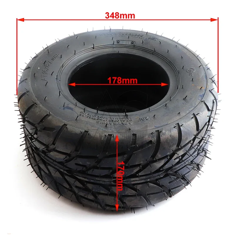 16x8.00-7 Vacuum Tyre 16 inch Tubeless for Beach Car 16X8-7 ATV Go-kart Wear-resistant road Four-wheel ATV