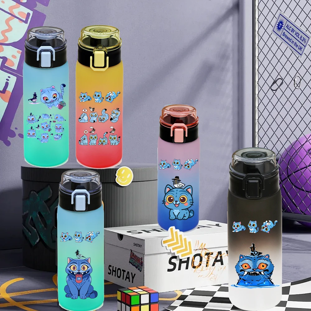 

500 мл хит продаж KPop охотники на демонов фильм милый тигр чашка для воды бутылка для питья HUNTR/X Saja детский подарок на день рождения для мальчиков