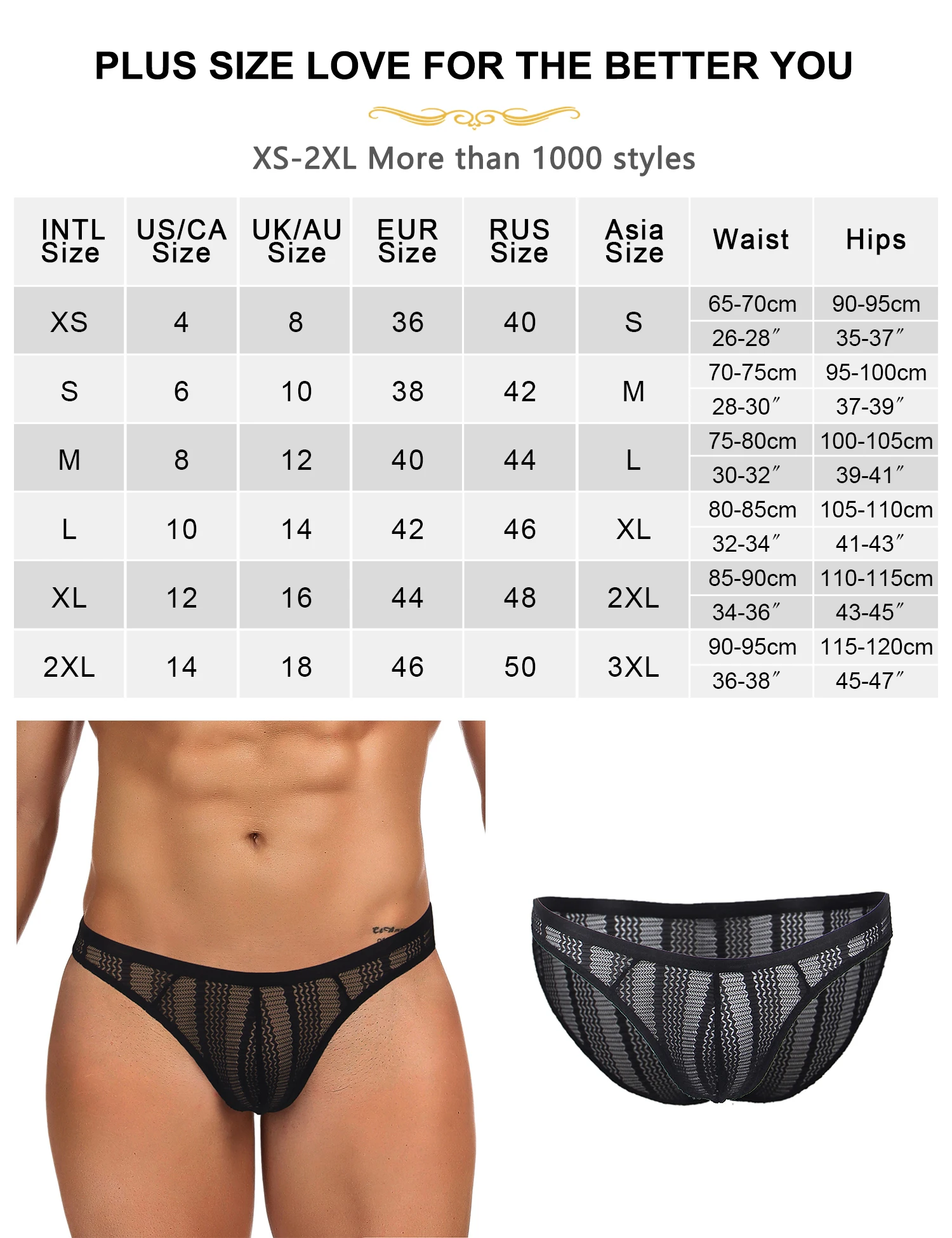 Comeondear Men's panties Sexy Black Mesh Jockstrap Thongs Masculinity underpants U Convex Pouch Erotic Triangle Briefs Lingrie