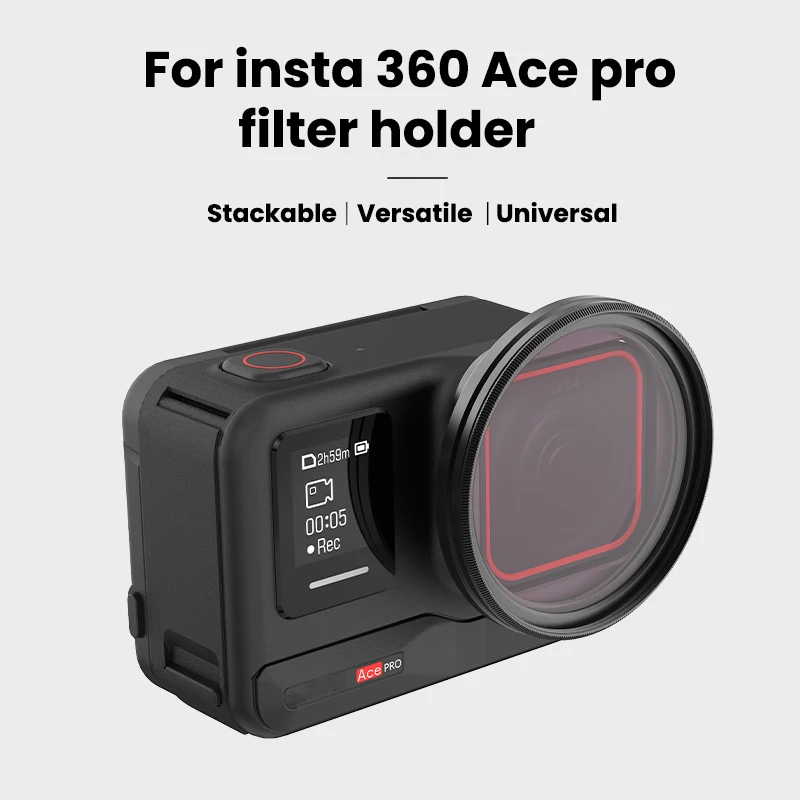 Filter Holder Protective Frame Metal for Insta360 Ace Pro