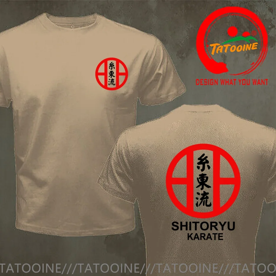 Funny Design Japanese Karate Shito Ryu Karate  Shirt Men Fashion Trendy Casual Clothing Stylish Tops Tee Shirt Leisure Tshirt