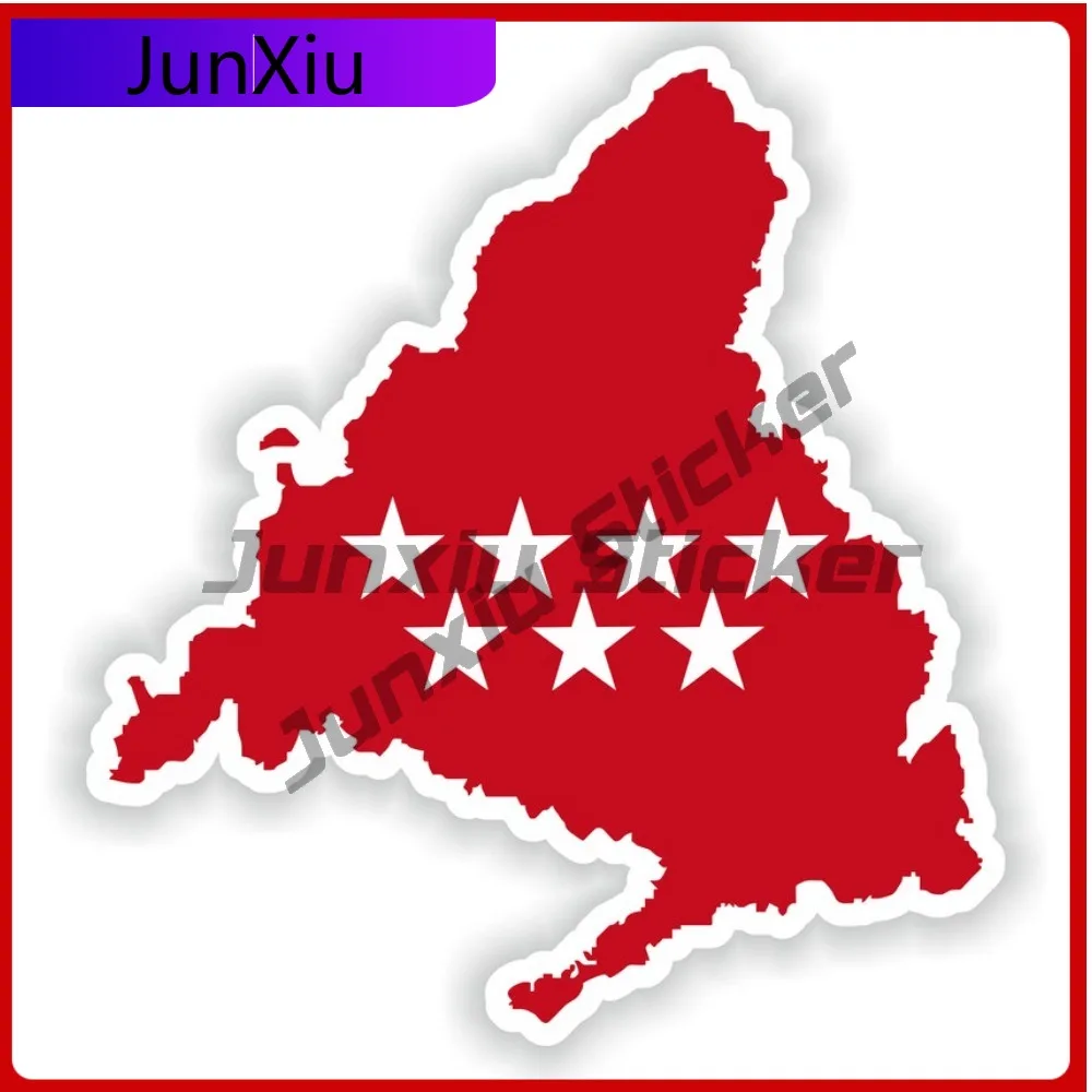 

Madrid Spain National Emblem Map Flag Shape And Outline Stickers Waterproof Decals X 500 Motorcycle Stickers Suv Tents Outdoor