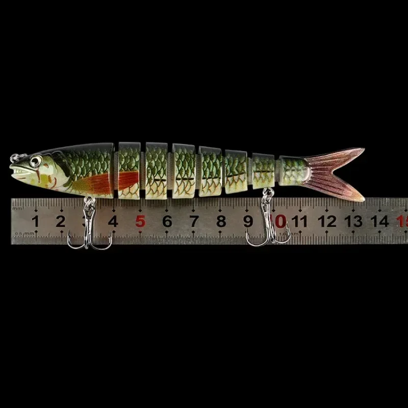 Vtavta-artificial bait for fishing, sinking wobblers, crankbait, swimbait, hard, 8 segment, 13.5cm