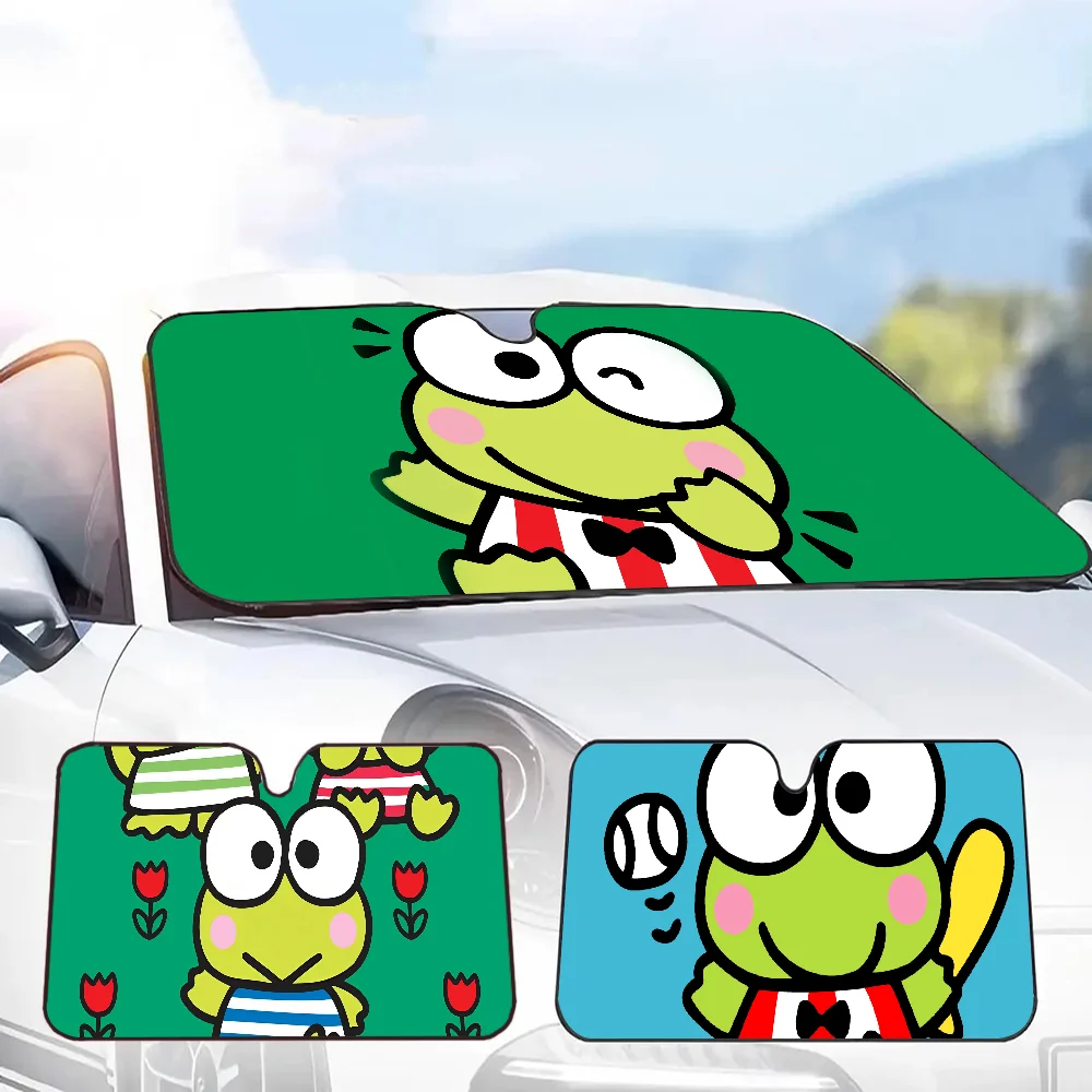 

Kero Kero Keroppi-S Windshield Sun Shade For Car SUV Truck Front Window Sun Shade Accessory Visor Protector Shield Cover