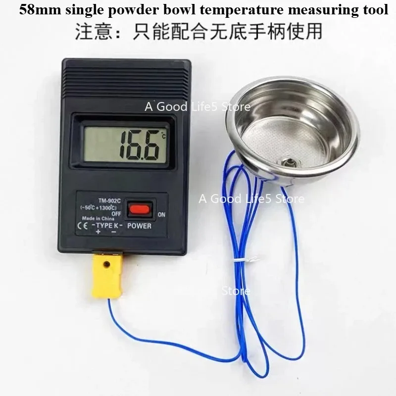 

Манометр для измерения давления воды в полуавтоматических кофемашинах, рукоятка для измерения давления, аксессуары для ремонта кофемашин