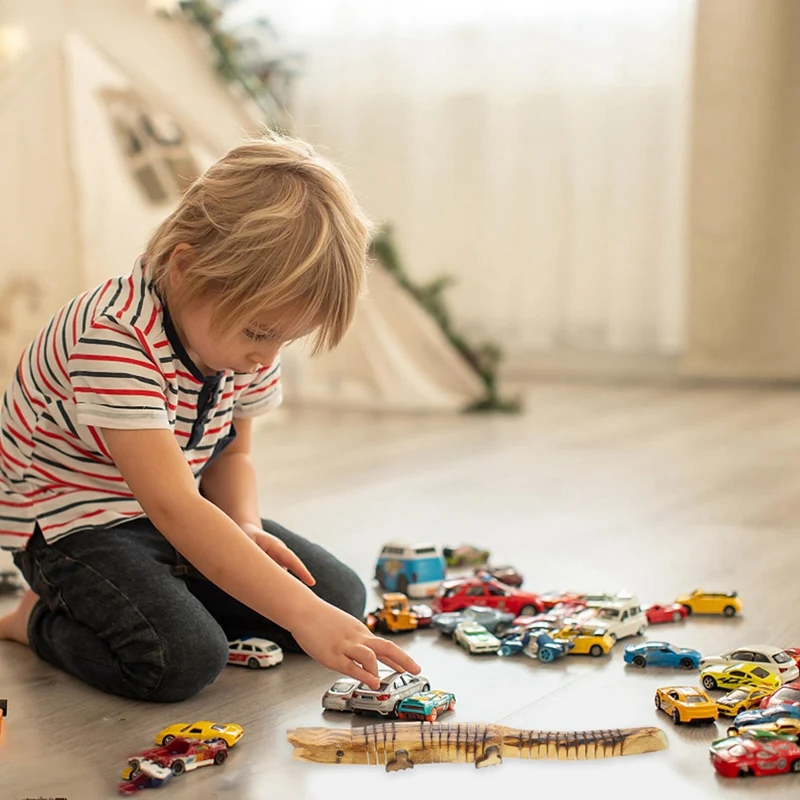 Natürliche unvollendete hölzerne Krokodil Tiermodell Handwerk Spielzeug für Geburtstags feier Lieferungen