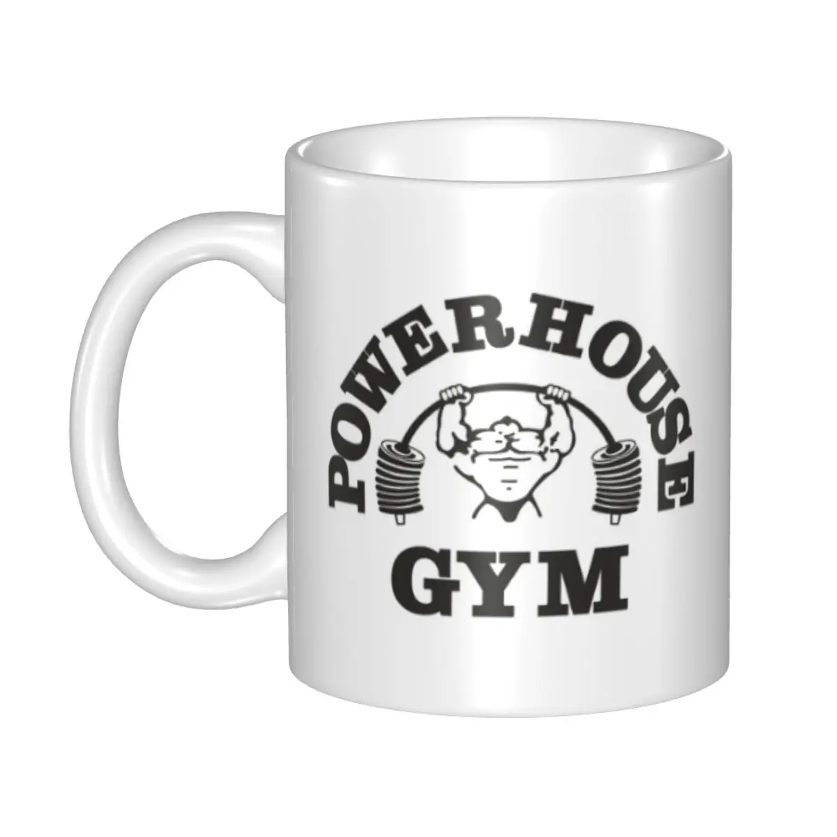 

DIY Powerhouse Fitness Gym No Pain No Gain Ceramic Mug Custom Coffee Cup Creative Gift
