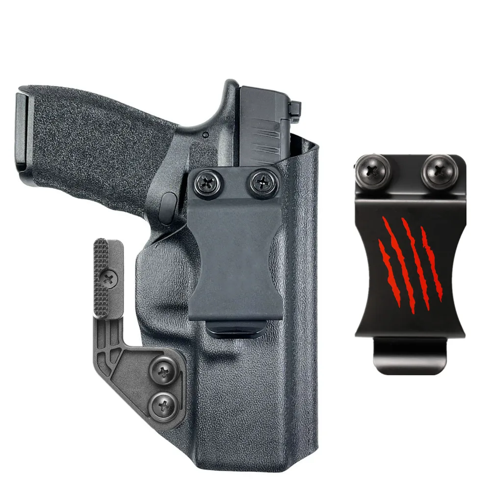 kydex Inside Waistband Holster For Springfield Hellcat HS 11 H11 Pro 9mm Concealment Concealed Carry Gun Case Belt Clip Claw