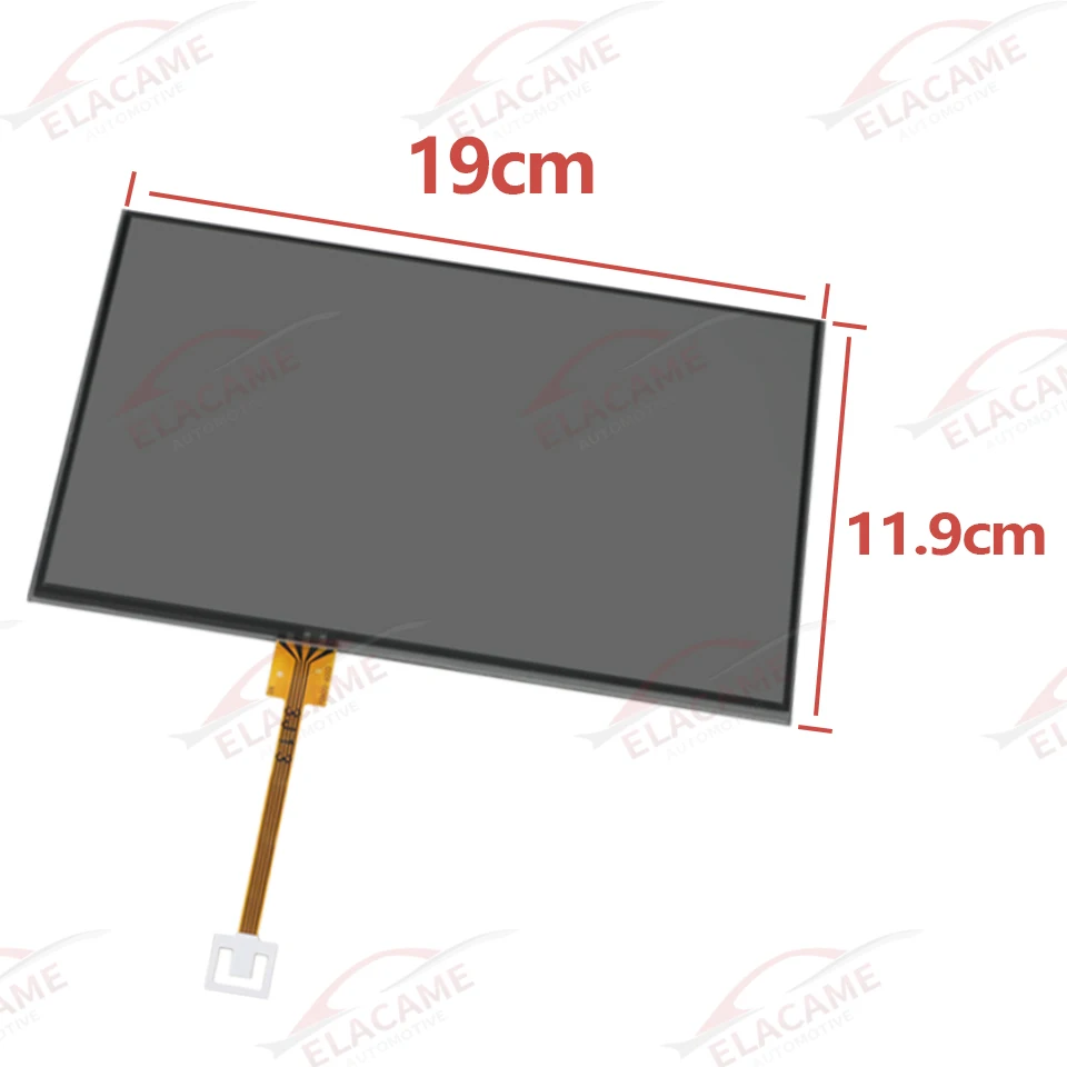 For Ford Sync 2 LQ080Y5DZ03A LQ080Y5DZ03 LQ080Y5DZ30A LQ080Y5DZ30 New 8 inch 4 Pins Touch Screen Digitizer Car Radio Replacement