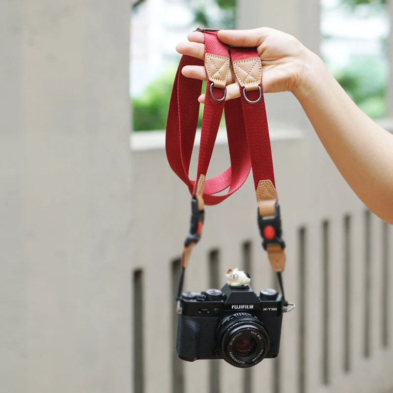 Universal Camera Shoulder Strap Neck Strap Length Adjustable Quick Released for sony a7cii a6400 canon m50 fuji xs20 xt30 leica