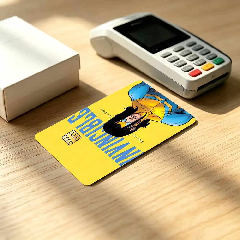 Invincible Variants Omni Mark Credit Card HD Stickers Game Card Decal Small Chip Waterproof Sticker Gift