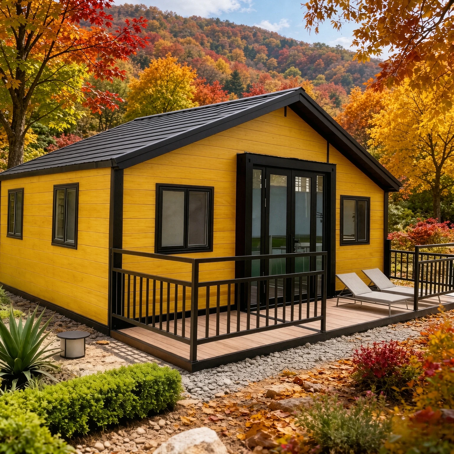 Folding Room Prefab Garden Rooms Modular House Tiny Home Expandable Container House Forest Cabin Garden Rooms Warehouse Barn
