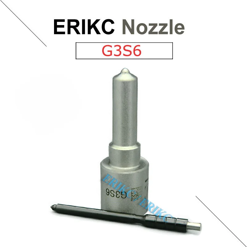 ERIKC Diesel Injector Nozzle G3S6 Common Rail Injector Tip for 23670-0L090 23670-30400 23670-09350 23670-39365