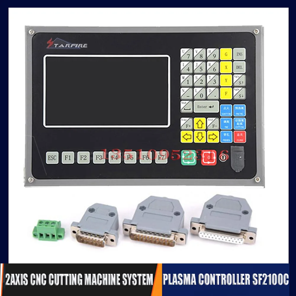 

2axis Cnc Controller Sf-2100c Cnc Plasma Cutting Machine System Cnc Cutting Machine Accessories F2100c 2axis Controller System