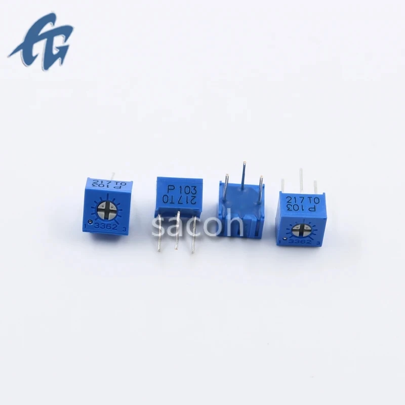 

100% New and Original 20Pcs 3362P-1-103LF DIP 10K ±10%±100ppm/℃3362 Precise Adjustable Resistor of Potentiometer Good Quality